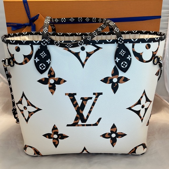 Louis Vuitton Neverfull MM Jungle Giant - Picture 2 of 16